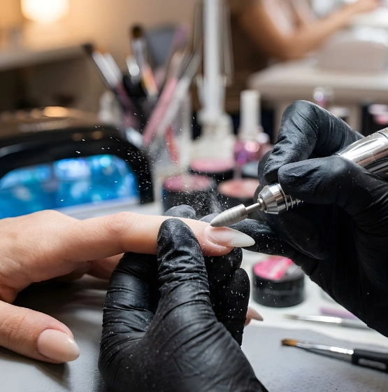Professional manicure and detailed nail care in Los Angeles