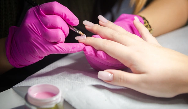 Builder gel and BIAB nails in Los Angeles